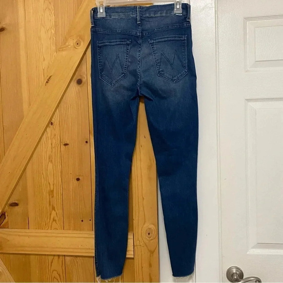 Mother High Wasted Looker Ankle Fray Jeans - Picture 5 of 9